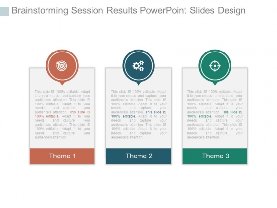 Brainstorming Session Results Powerpoint Slides Design Brainstorming Session Results Powerpoint Slides Design