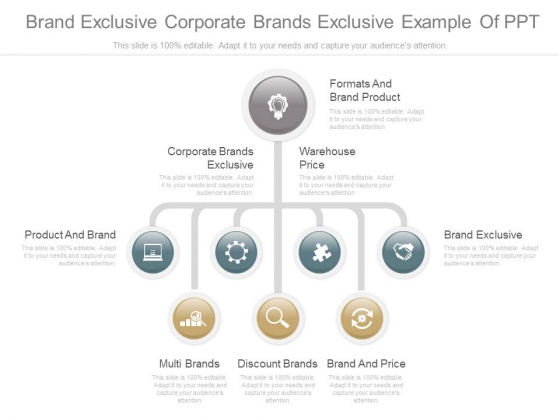 Brand Exclusive Corporate Brands Exclusive Example Of Ppt