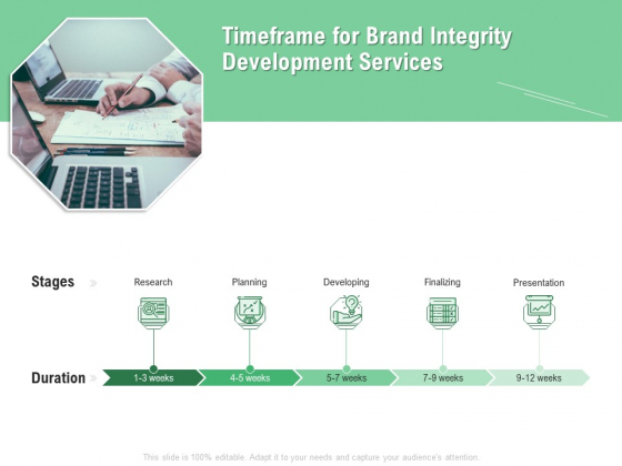 Brand Identification Designing Proposal Timeframe For Brand Integrity Development Services Formats PDF Brand Identification Designing Proposal Timeframe For Brand Integrity Development Services Formats PDF