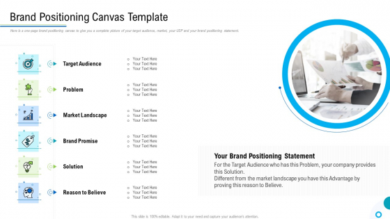 Brand Promotion And Management Plan Brand Positioning Canvas Template Slides PDF Brand Promotion And Management Plan Brand Positioning Canvas Template Slides PDF