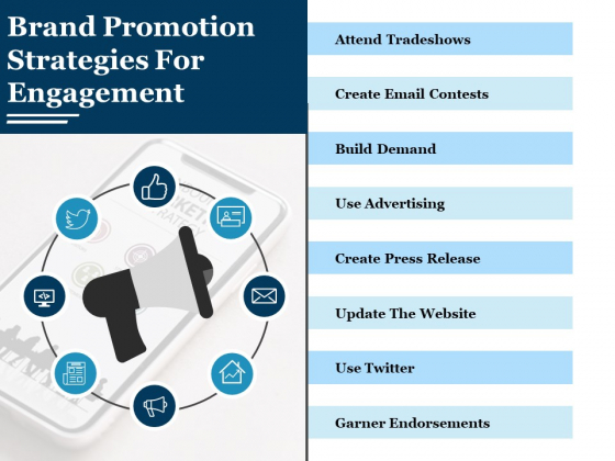 Brand Promotion Strategies For Engagement Ppt PowerPoint Presentation Styles Show Brand Promotion Strategies For Engagement Ppt PowerPoint Presentation Styles Show