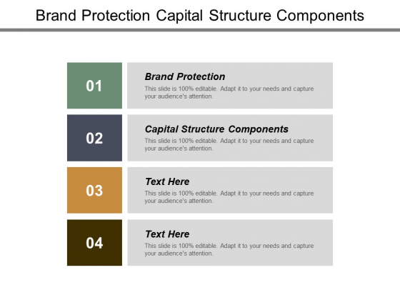 Brand Protection Capital Structure Components Ppt PowerPoint Presentation Infographic Template Visual Aids Brand Protection Capital Structure Components Ppt PowerPoint Presentation Infographic Template Visual Aids