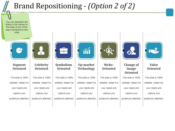 brand repositioning template 2 ppt powerpoint presentation ideas