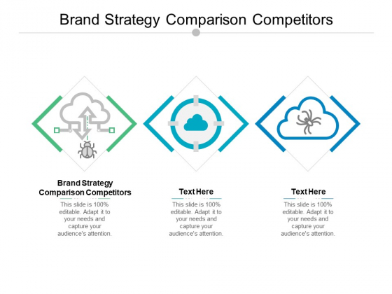Brand Strategy Comparison Competitors Ppt PowerPoint Presentation Gallery Guide Cpb
