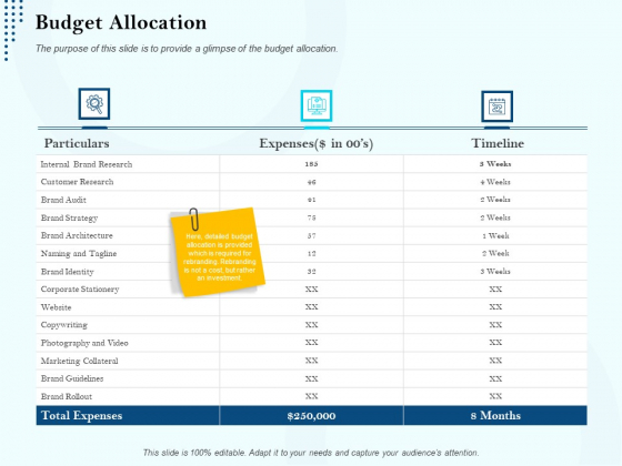 Branding Approach Marketing Strategies Budget Allocation Ppt Ideas Gridlines PDF Branding Approach Marketing Strategies Budget Allocation Ppt Ideas Gridlines PDF