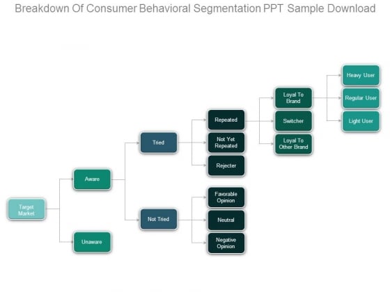 Breakdown Of Consumer Behavioral Segmentation Ppt Sample Download Breakdown Of Consumer Behavioral Segmentation Ppt Sample Download
