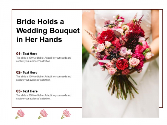 Bride Holds A Wedding Bouquet In Her Hands Ppt PowerPoint Presentation Slides Examples PDF Bride Holds A Wedding Bouquet In Her Hands Ppt PowerPoint Presentation Slides Examples PDF