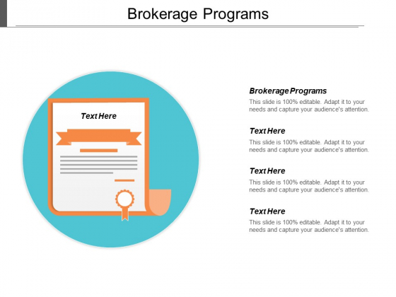 Brokerage Programs Ppt PowerPoint Presentation Pictures Microsoft Cpb Brokerage Programs Ppt PowerPoint Presentation Pictures Microsoft Cpb