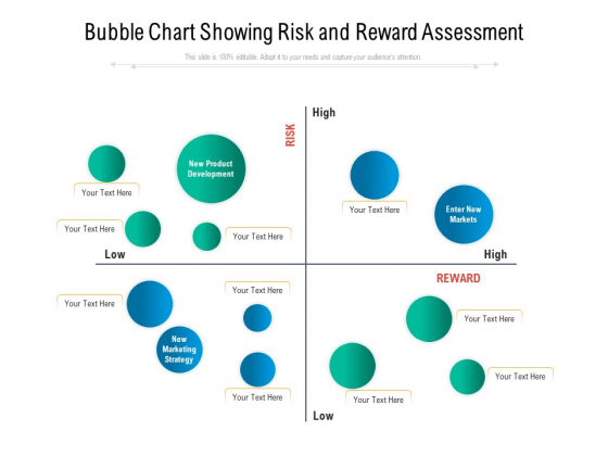 Bubble Chart Showing Risk And Reward Assessment Ppt PowerPoint Presentation Gallery Topics PDF Bubble Chart Showing Risk And Reward Assessment Ppt PowerPoint Presentation Gallery Topics PDF