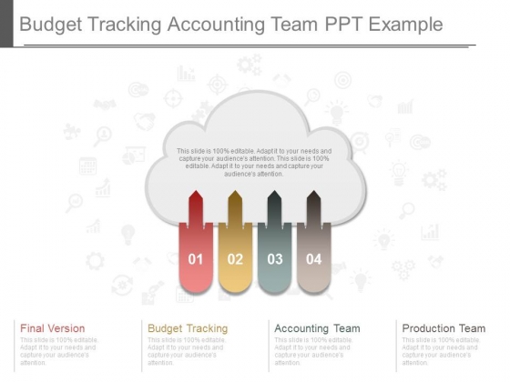 Budget Tracking Accounting Team Ppt Example