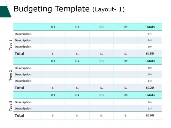 budget powerpoint templates slides and graphics