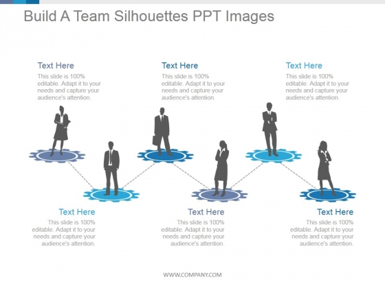 Build A Team Silhouettes Ppt PowerPoint Presentation Inspiration