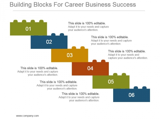 Building Blocks For Career Business Success Powerpoint Slide Download Building Blocks For Career Business Success Powerpoint Slide Download
