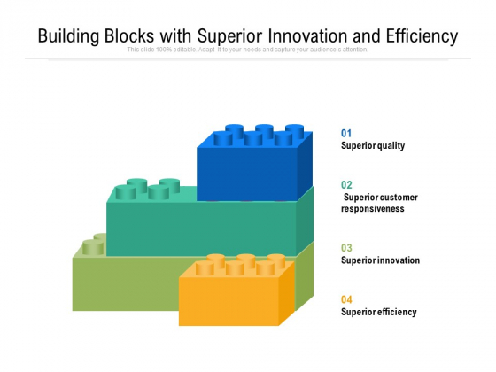 Building Blocks With Superior Innovation And Efficiency Ppt PowerPoint Presentation File Model PDF Building Blocks With Superior Innovation And Efficiency Ppt PowerPoint Presentation File Model PDF