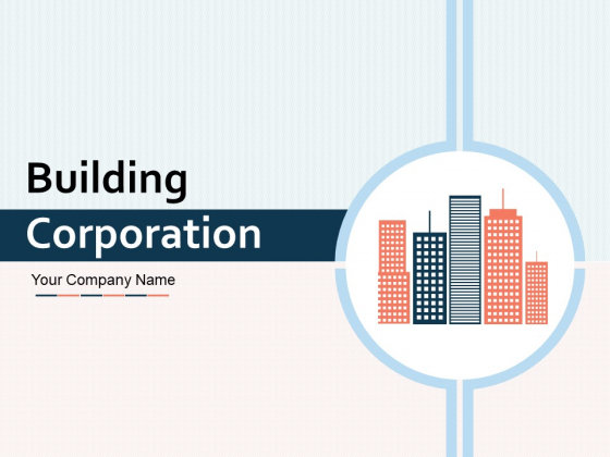 Building Corporation Silhouette Briefcase Icon Ppt PowerPoint Presentation Complete Deck