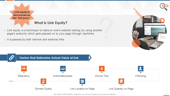 Building Link Equity And Contributing Factors Training Ppt Building Link Equity And Contributing Factors Training Ppt