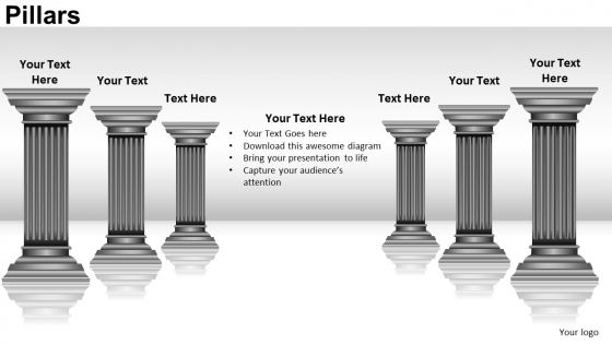 Building Pillars PowerPoint Slides And Ppt Diagram Templates