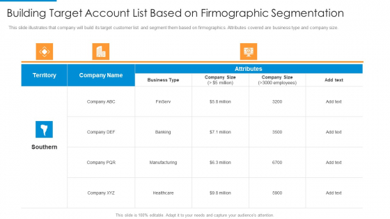 Building Target Account List Based On Firmographic Segmentation Download PDF Building Target Account List Based On Firmographic Segmentation Download PDF