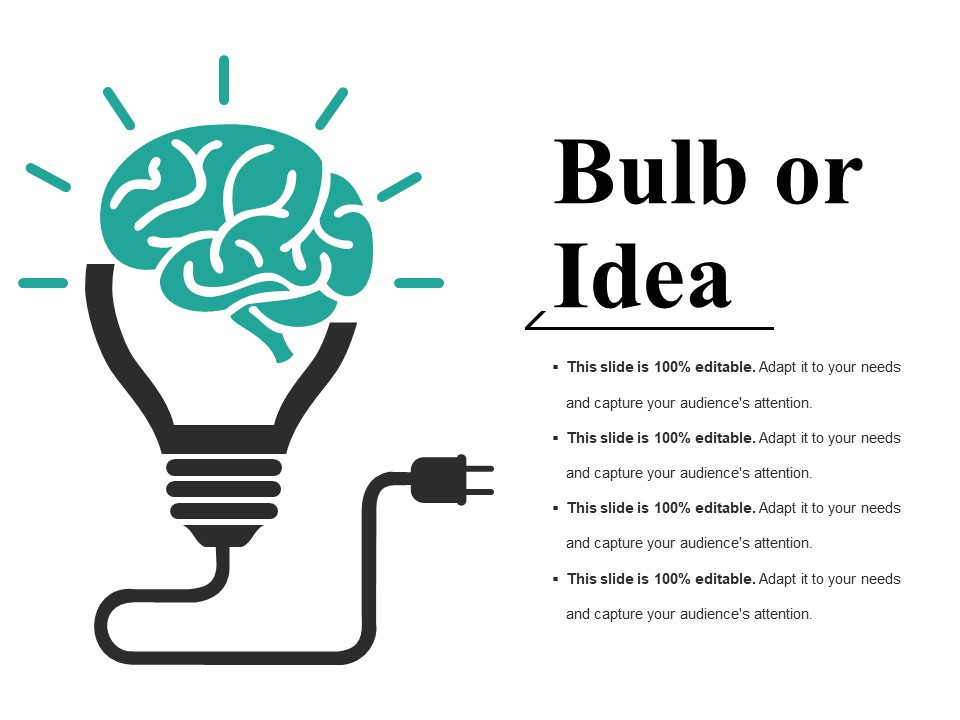 Bulb Or Idea Ppt PowerPoint Presentation Gallery Design Ideas