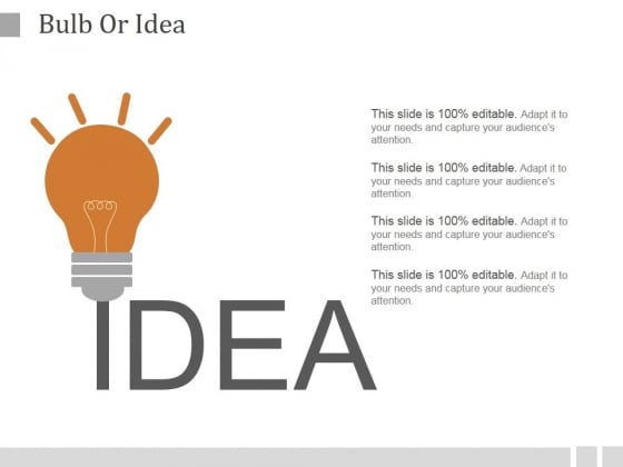 Bulb Or Idea Ppt PowerPoint Presentation Guide Bulb Or Idea Ppt PowerPoint Presentation Guide