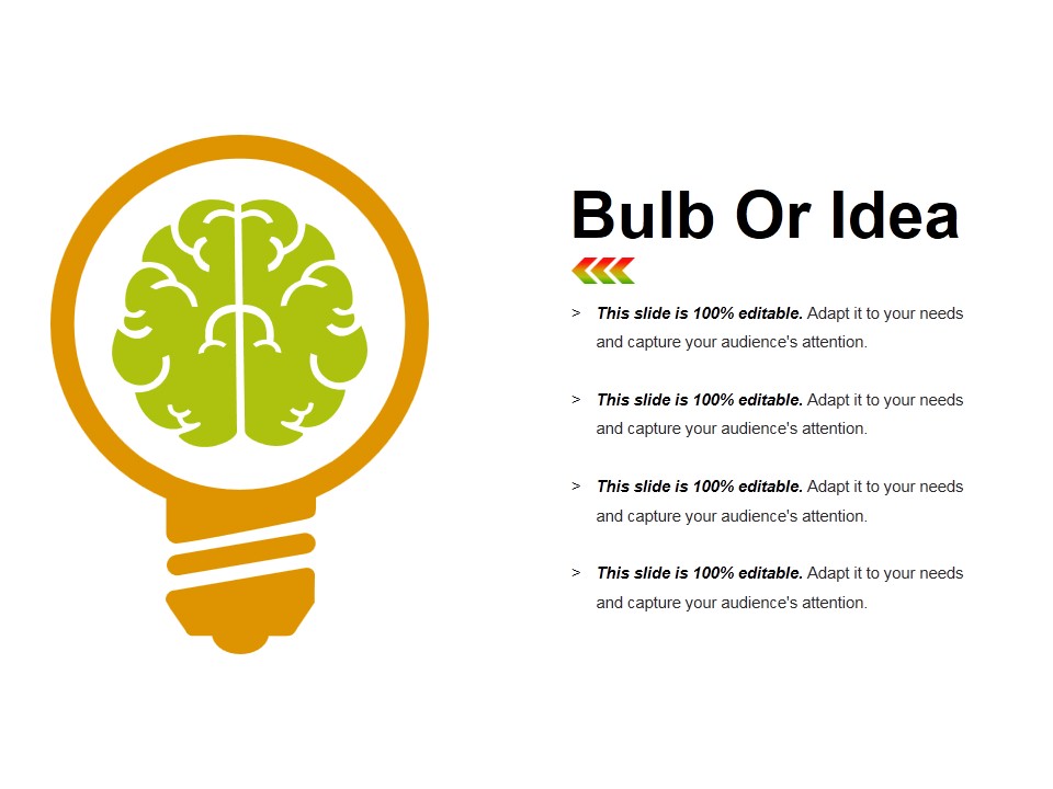 Bulb Or Idea Ppt PowerPoint Presentation Ideas Designs