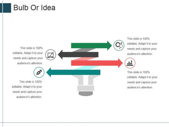 Bulb Or Idea Ppt Powerpoint Presentation Infographic Template Example Bulb Or Idea Ppt Powerpoint Presentation Infographic Template Example