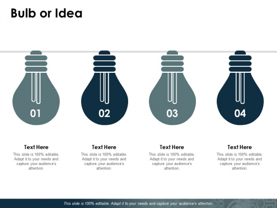 Bulb Or Idea Ppt PowerPoint Presentation Layouts Outfit