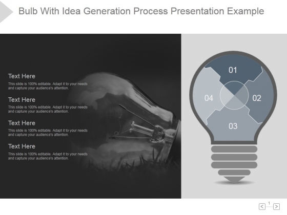 Bulb With Idea Generation Process Ppt PowerPoint Presentation Styles Bulb With Idea Generation Process Ppt PowerPoint Presentation Styles