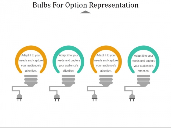 Bulbs For Option Representation Ppt PowerPoint Presentation Model Objects Bulbs For Option Representation Ppt PowerPoint Presentation Model Objects