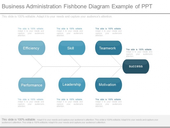 Business Administration Fishbone Diagram Example Of Ppt Business Administration Fishbone Diagram Example Of Ppt
