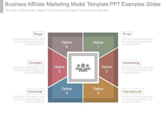 Business Affiliate Marketing Model Template Ppt Examples Slides Business Affiliate Marketing Model Template Ppt Examples Slides