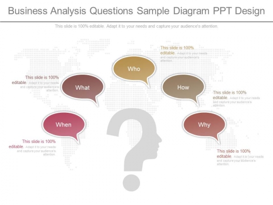 Business Analysis Questions Sample Diagram Ppt Design Business Analysis Questions Sample Diagram Ppt Design