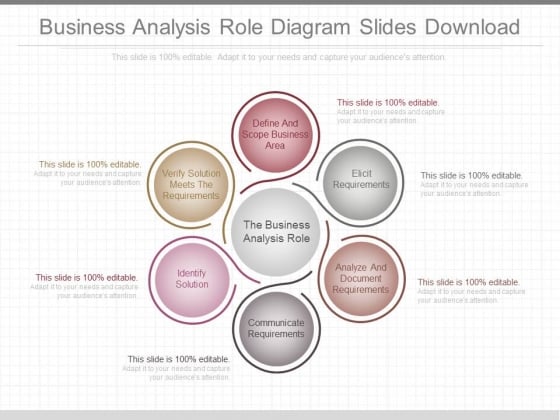 Business Analysis Role Diagram Slides Download Business Analysis Role Diagram Slides Download