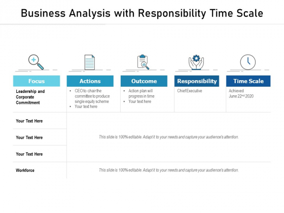 Business Analysis With Responsibility Time Scale Ppt PowerPoint Presentation Layouts Infographic Template Business Analysis With Responsibility Time Scale Ppt PowerPoint Presentation Layouts Infographic Template