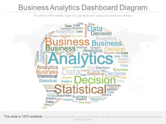 Business Analytics Dashboard Diagram