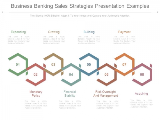 business banking sales strategies presentation examples powerpoint