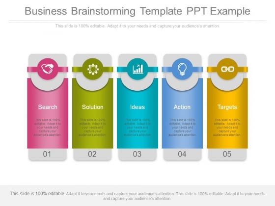 Business Brainstorming Template Ppt Example Business Brainstorming Template Ppt Example