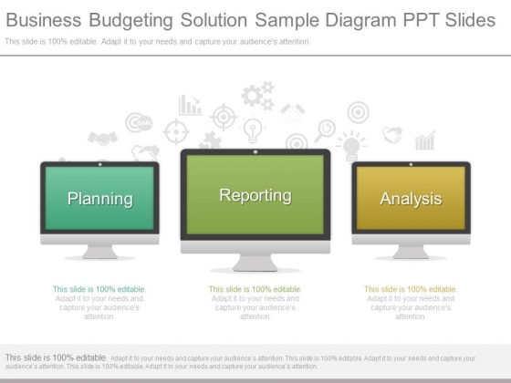 Business Budgeting Solution Sample Diagram Ppt Slides