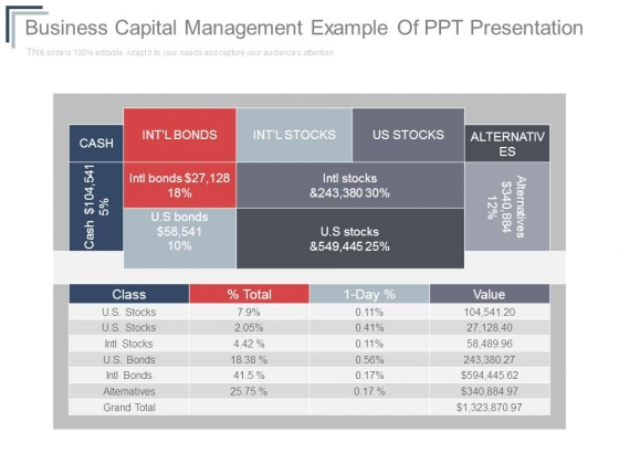 Business Capital Management Example Of Ppt Presentation Business Capital Management Example Of Ppt Presentation