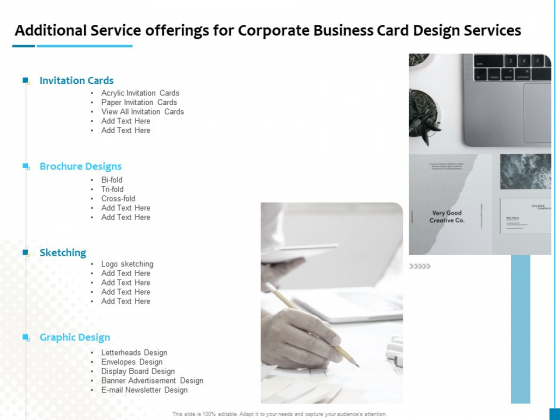 Business Card Design Services Additional Service Offerings For Corporate Business Card Design Services Designs PDF Business Card Design Services Additional Service Offerings For Corporate Business Card Design Services Designs PDF