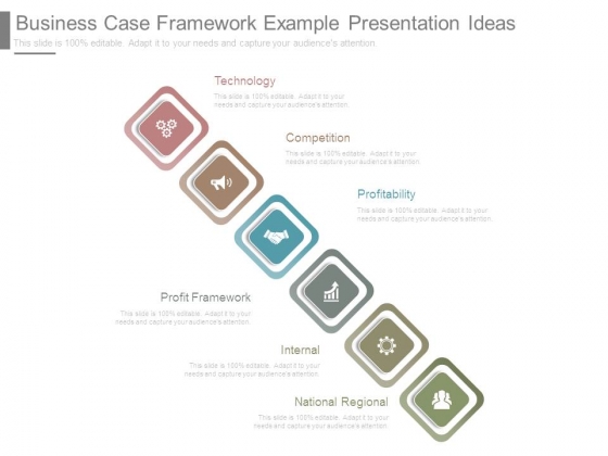 business case framework example presentation ideas powerpoint templates