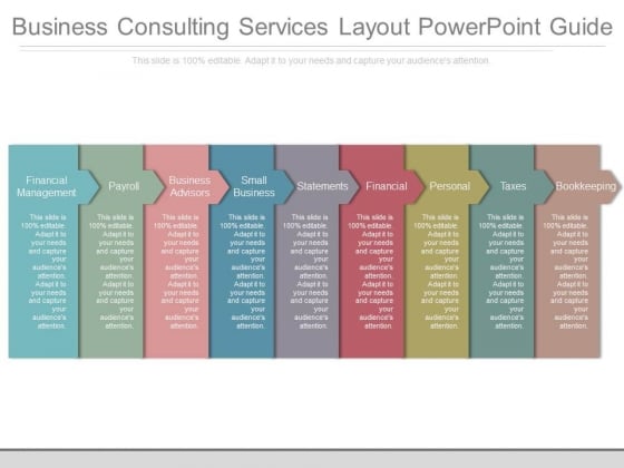 Business Consulting Services Layout Powerpoint Guide Business Consulting Services Layout Powerpoint Guide
