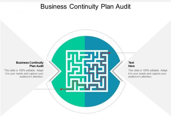 Business Continuity Plan Audit Ppt PowerPoint Presentation Inspiration Sample