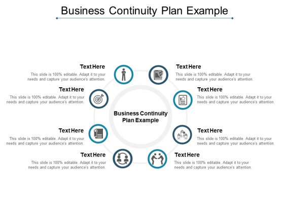 Business Continuity Plan Example Ppt PowerPoint Presentation Gallery Summary Cpb