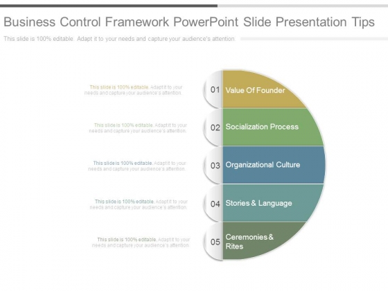 Business Control Framework Powerpoint Slide Presentation Tips Business Control Framework Powerpoint Slide Presentation Tips