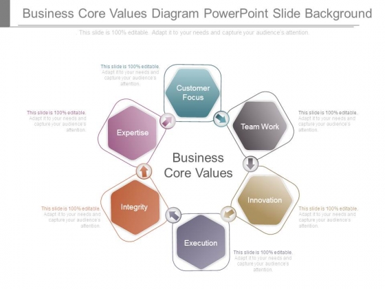Business Core Values Diagram Powerpoint Slide Background Business Core Values Diagram Powerpoint Slide Background