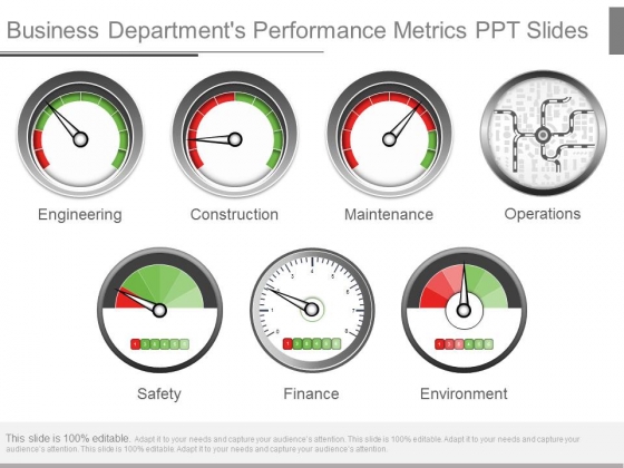 Business Departments Performance Metrics Ppt Slides Business Departments Performance Metrics Ppt Slides
