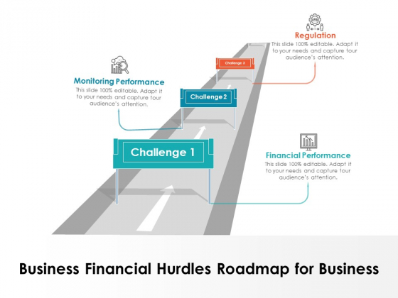 Business Financial Hurdles Roadmap For Business Ppt PowerPoint Presentation File Layout Ideas PDF