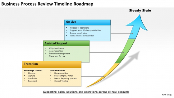 Business Framework Business Process Review Timeline Roadmap PowerPoint Presentation