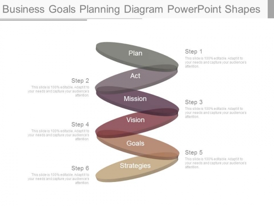 Business Goals Planning Diagram Powerpoint Shapes Business Goals Planning Diagram Powerpoint Shapes